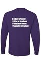 Picture of J.I. Watson Elementary MASCOT PURPLE LONG Sleeve T-Shirt