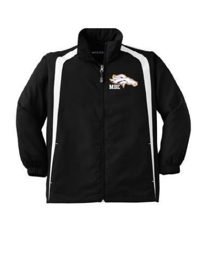 Picture of Moss Bluff Elementary Black Wind Jacket