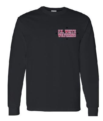 Picture of F.K. White BLACK LONG Sleeve Shirts