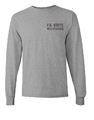 Picture of F.K. White GREY LONG Sleeve T-Shirt