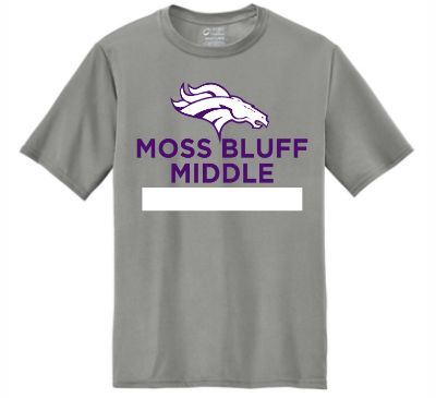 Picture of Moss Bluff MIDDLE School PE Uniform TOP