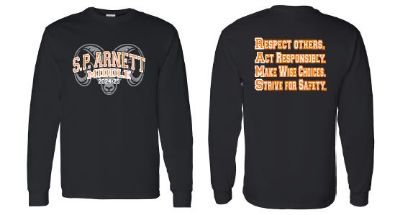 Picture of S.P. Arnett Middle School LONG SLEEVE T-Shirt
