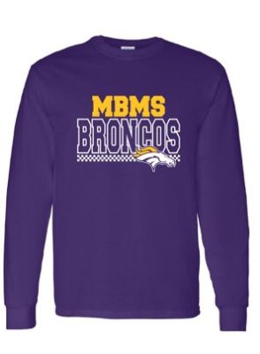 Picture of Moss Bluff MIDDLE School LONG SLEEVE T-Shirt