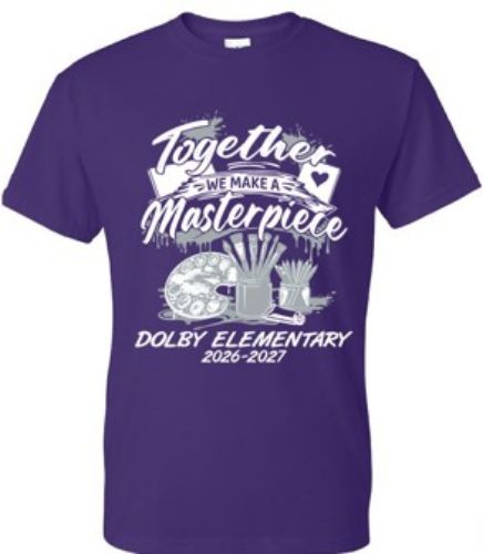 Picture of Dolby Elementary FOURTH GRADE PURPLE T-Shirt